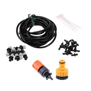 Water Hose DIY Micro Drip Irrigation System Automatic Garden Sprinkler Watering Kit for Lawn Greenhouse Plants Sprinkling Tools