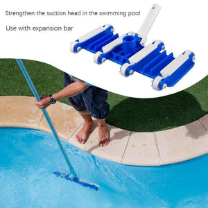 Swimming Pool Vacuum Head Flexible Durable Pool Brush Cleaning Equipment Underwater Cleaner Sewage Suction Pool Accessories